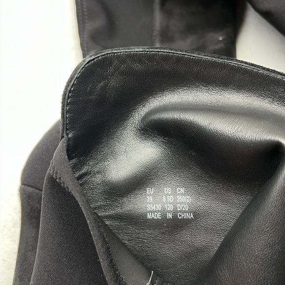 Stuart Weitzman 5050 Suede Pointy Toe Heel Boots - Picture 11 of 12